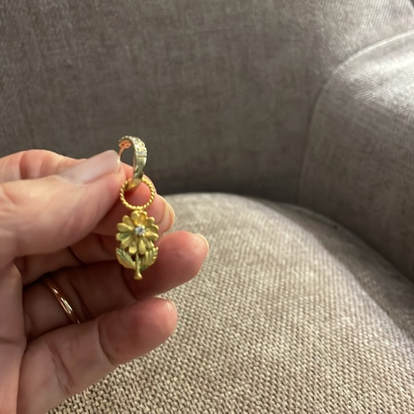 Five pairs of earring charms for hoop earrings - Picture 9 of 13